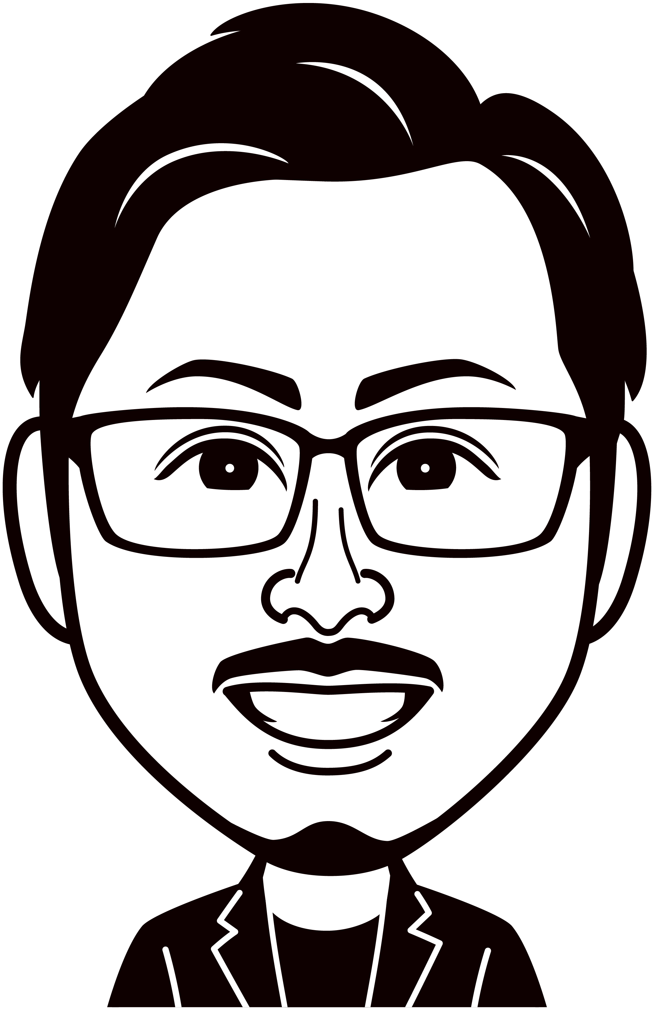 代表取締役 長谷川幸弘 イラスト